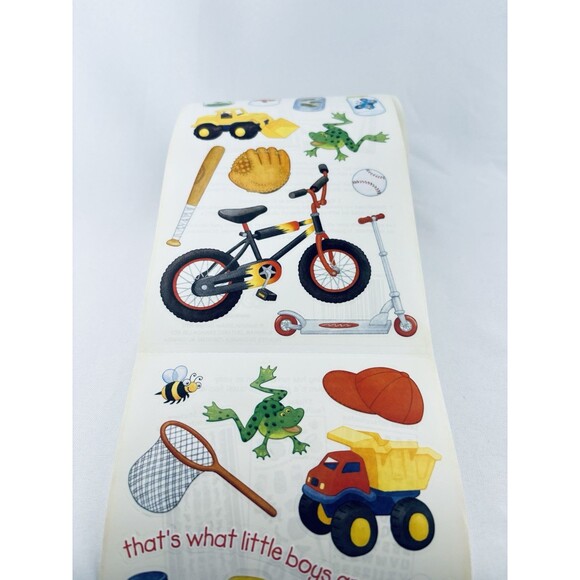 Vintage Sandy Lion Sticker Roll Little Boys Sheets Scrapbooking Sandylion Truck - Picture 5 of 11